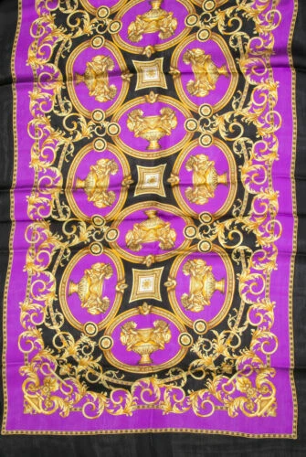 Bufandas y pañuelos de mujer negro Versace