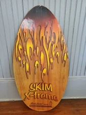 Vtg 2001 Skim X-treme Copa Slick Lizard Skim Pro Skimboard Bodyboard - 37 by 20
