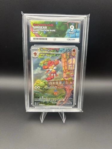ACE 9 - Simisear - 100/086 - White Flare - Pokemon