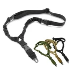 Tactical One Single Point Sling Strap Bungee Rifle Gun Sling with QD Buckle