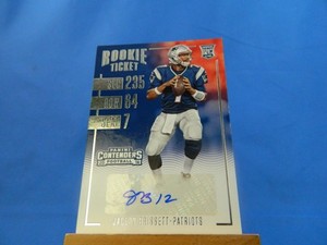 Jacoby Brissett Contenders 2016 RC Rookie Autograph Auto #147