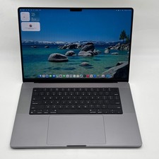 2021 Apple MacBook Pro 16" M1 Pro 16C GPU 3.2GHz 16GB RAM 512GB SSD A2485