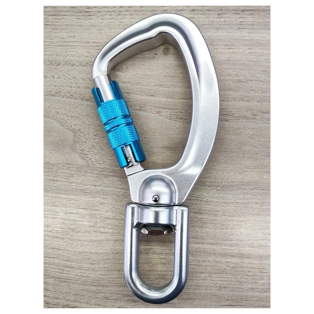 Swivel Carabiner Clip 360° Rotatable Carabiner Big Auto Locking Carabiner5034
