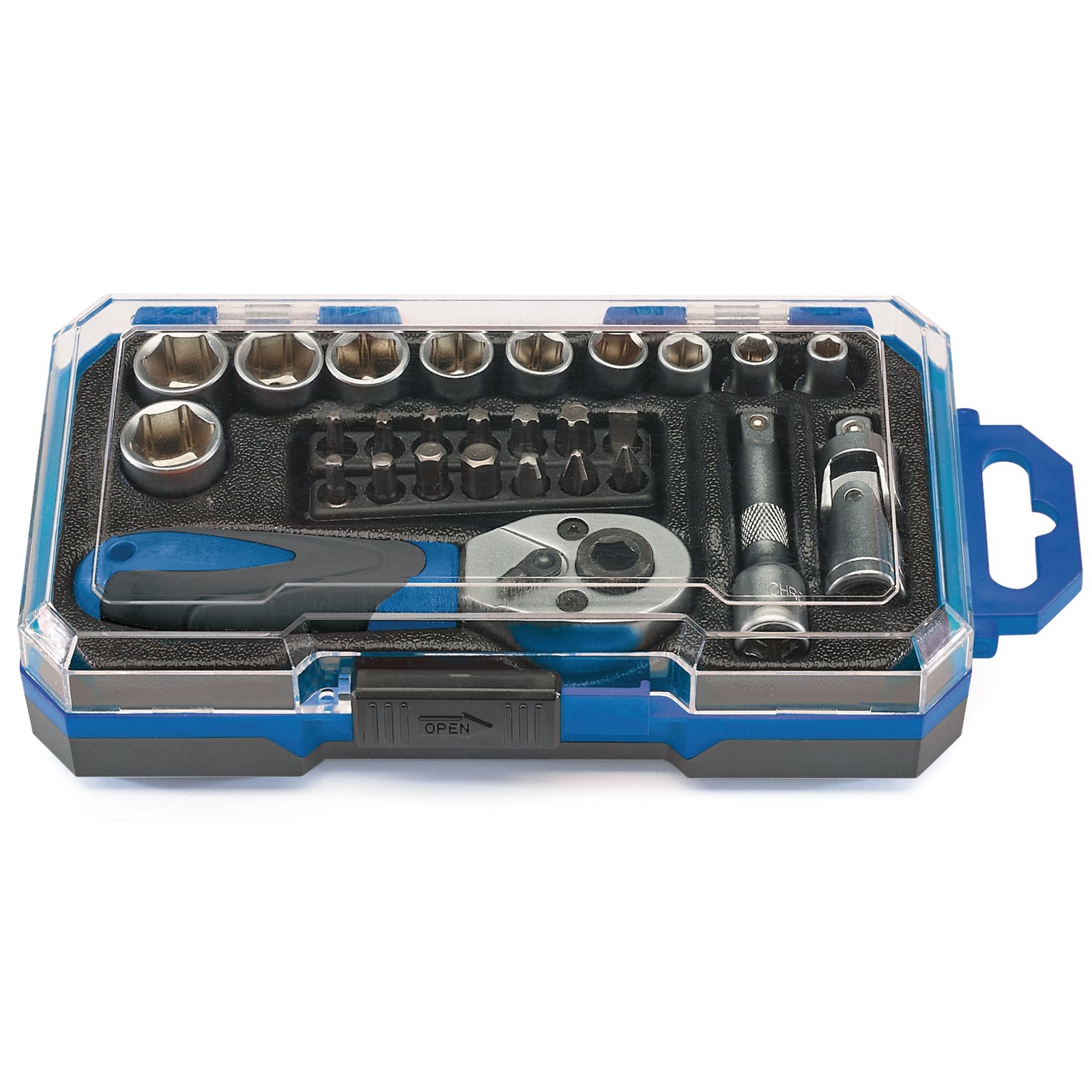 Draper 27 Piece 1/4" Drive Socket and Screwdriver Bit Set 1/4" - Image 8