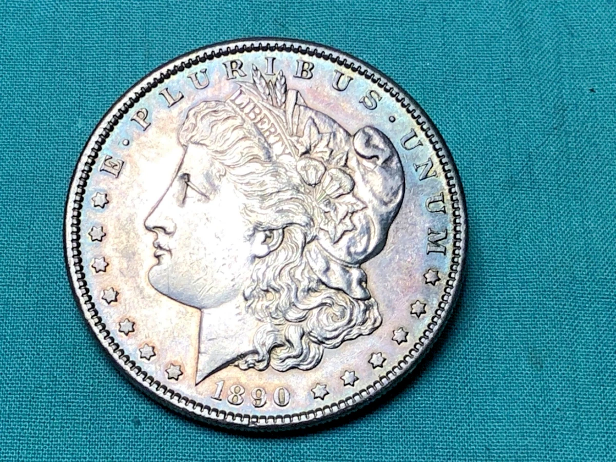 San Francisco Silver 1890 Year Morgan US Dollars (1878-1921) for