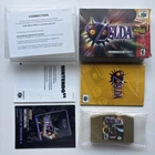 Legend of Zelda Majora's Mask Nintendo 64 N64 Complete In Box CIB Super Rare NES