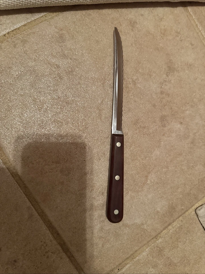 Casexx Vintage Miracl-Edge Serrated Knife Excellent condition Marking On Blade - Image 3 of 4