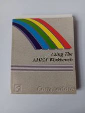 Using The Amiga Workbench Softcover Book DAMAGE/FLAWS Commodore