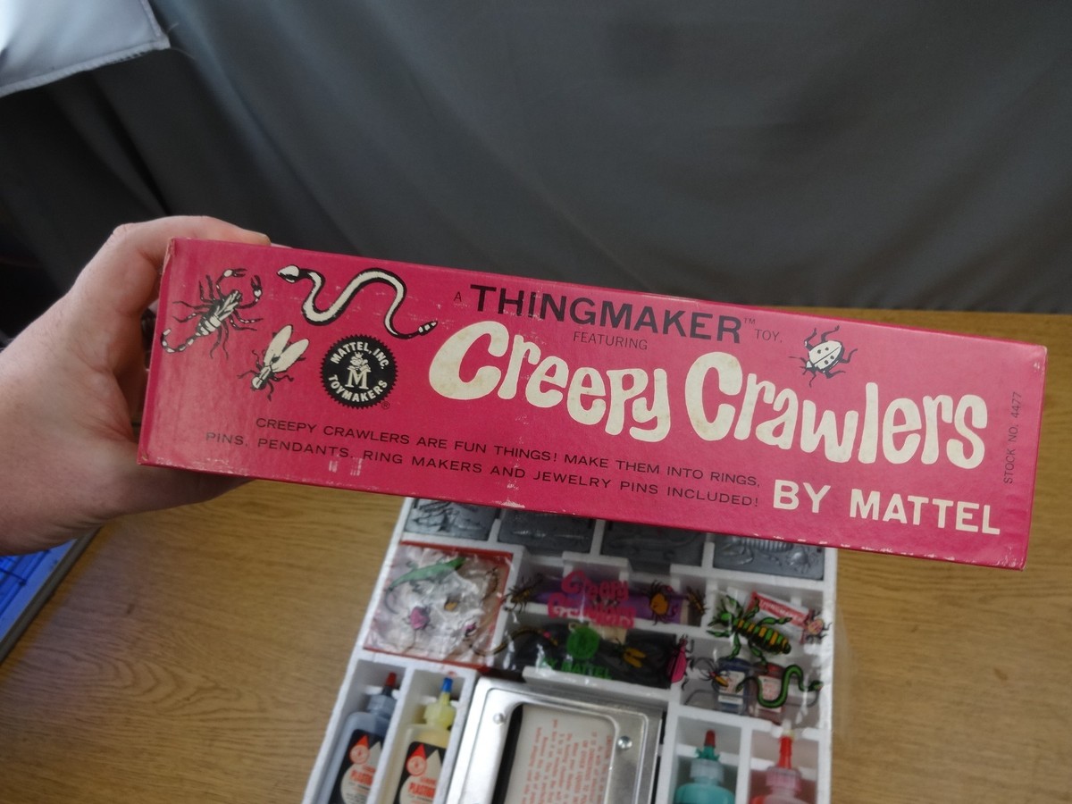 1964 Creepy Crawlers Thing-maker Mattle in Box Thing Maker