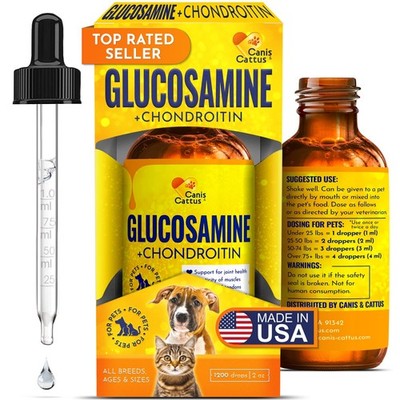 Natural Joint Support for Pets | Liquid Glucosamine & Chondroitin