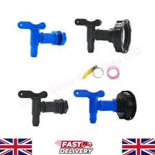 LOW PRICE Water Butt Tap For Barrel Plastic Adaptor Beer Rain Brew 3/4"