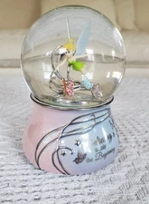 Tinkerbell Believing is Only the Beginning Snow Globe Bradford Exchange New NIB