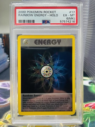 Rainbow Energy (Unlimited) graded PSA 6 for sale on eBay