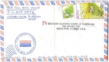 Kenya #756, 761 Nairobi Kenya to Buena Park CA