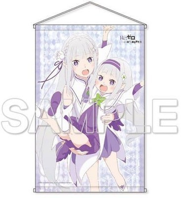 Re:Zero Emilia B2 Tapestry 28.6 x 51.4 inches Anime