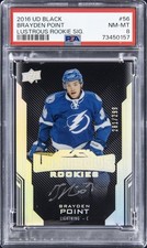 2016 UD BLACK SIG #56 BRAYDEN POINT 281/299 PSA 8