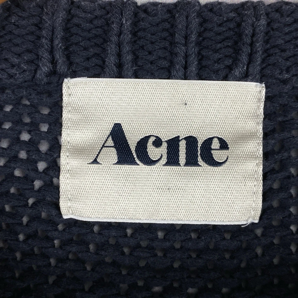 ACNE Studios Sweater Luxury Knitted Long Sleeve Men’s Classic Size M - Image 4 of 4