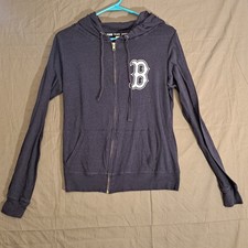 Victoria Secret Pink Boston Red Sox Zip Up Jacket Women's Size Small Navy