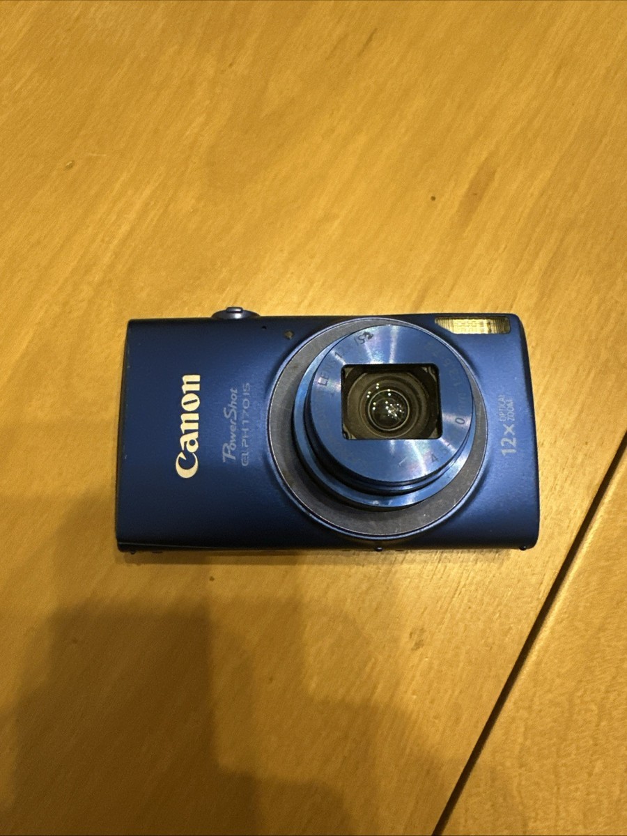 Canon PowerShot ELPH 170 IS Camera With Battery READ | eBay