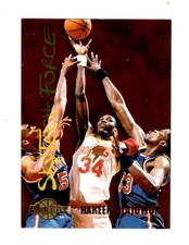 1994-95 Skybox Premium #SF-19 Skytech Force Hakeem Olajuwon