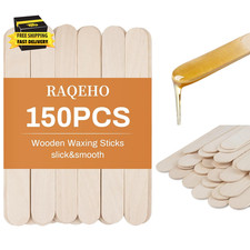 Wooden Wax Sticks for Hair Removal - 150PCS Waxing Stick Spatula Applicator for