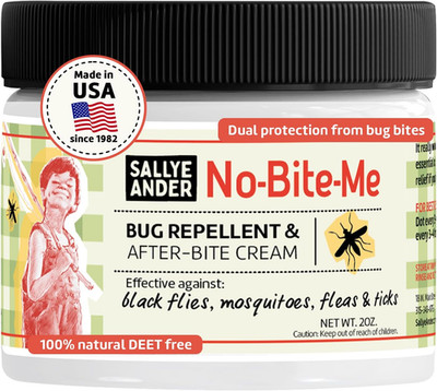 No Bite Me All-Natural Bug & Insect Repellent - anti Itch Cream - 2 Oz - Safe fo