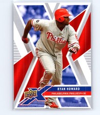 2008 Upper Deck X Ryan Howard #76
