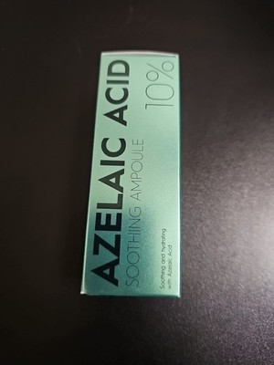 Azelaic Acid 10%, Reduces Acne and Skin Discoloration 1.01 oz NEW