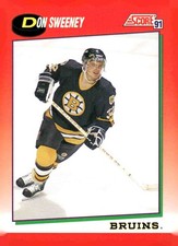 1991-92 Score Canadian Bilingual #146 Don Sweeney
