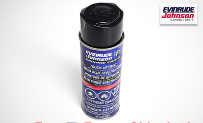 OEM Johnson Evinrude Factory Matched Dark Blue Spectracon Touch Up Paint 351907