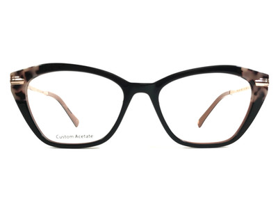 Ted Baker Eyeglasses Frames TW019 BLK Black Tortoise Cat Eye Full Rim 53-17-140