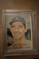 1957 Topps - Sandy Koufax #302
