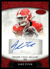 2021 SAGE Aspire Red Jake Funk RC Auto Maryland Terrapins #ASP-41