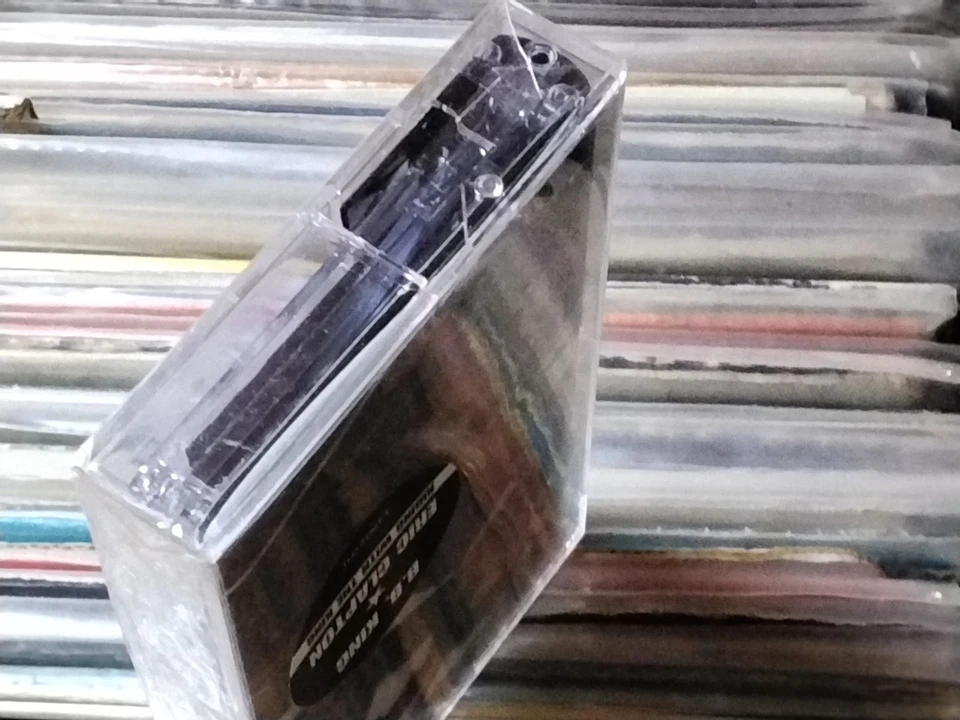 ERIC CLAPTON B.B.KING RIDING W/ THE KING CASSETTE USA HYPE STICKER SEALED BLUES - Image 3 of 4