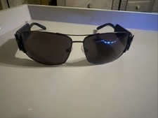 Ed Hardy Vintage With Swarovski Stones Sunglasses Black Frame Polarized Lens