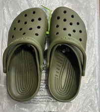 Crocs Classic Iconic Comfort Clog Sandals Men's | Army Green