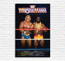 WWF Wrestlemania (1985) 11x17 Event POSTER Reproduction
