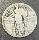 1927 Standing Liberty Quarter AC Average Circ / 90% Silver / Great For Hoarding!