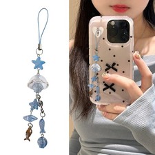 Unique Fish And Shell Beaded Mobile Charm Bag Pendant For Everyday Adventures