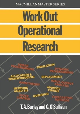 Burley - Work Out Operational Research - paperback or softback - X555z