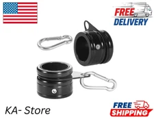 Flag Pole Rings, Aluminum Flag Pole Clips, 360° Rotating Flag Swivels, Anti-Wrap