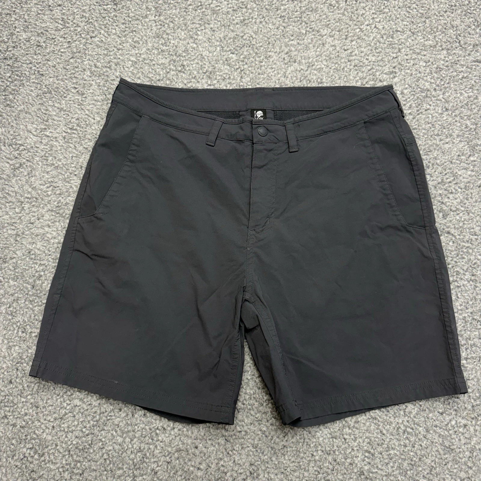 Mountain Hardwear Shorts Mens 34 7” Nylon Stretch Zip Pockets