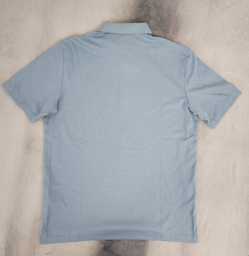 Theory Heron Urban Pique Polo Shirt Men's Size Large New - Picture 10 of 10