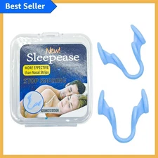 Travel-Friendly Nasal Dilators in Blue - Enhanced Breathing for Peaceful Sleep