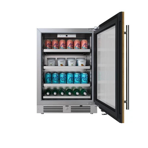 Landmark L3124UI1BGRH 24"W 154 Can Capacity Beverage Cooler - Panel Ready - Picture 7 of 12