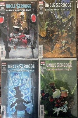 Uncle Scrooge: Earth's Mightiest Duck #1-4 - Complete Series - Dell Otto Cover A