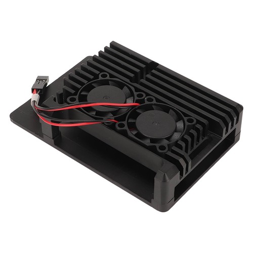 For RasPi 4b Heatsink Good Heat Dissipation For RasPi 4b Cooling Metal Case W CB - Afbeelding 11 van 22
