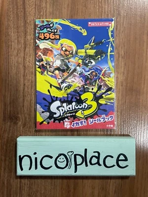 Splatoon 3 Ikasu! Sticker Book U.S. Tax Included