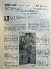 1908 Black Magic Witch Doctors W. A. Gilbert Malabar Coast India