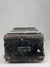 Rare Vintage Military Radio Crystal Units DC-35 Wooden Case